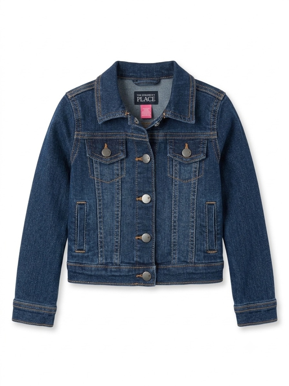 The Children's Place Girls' Indigo Denim Jacket